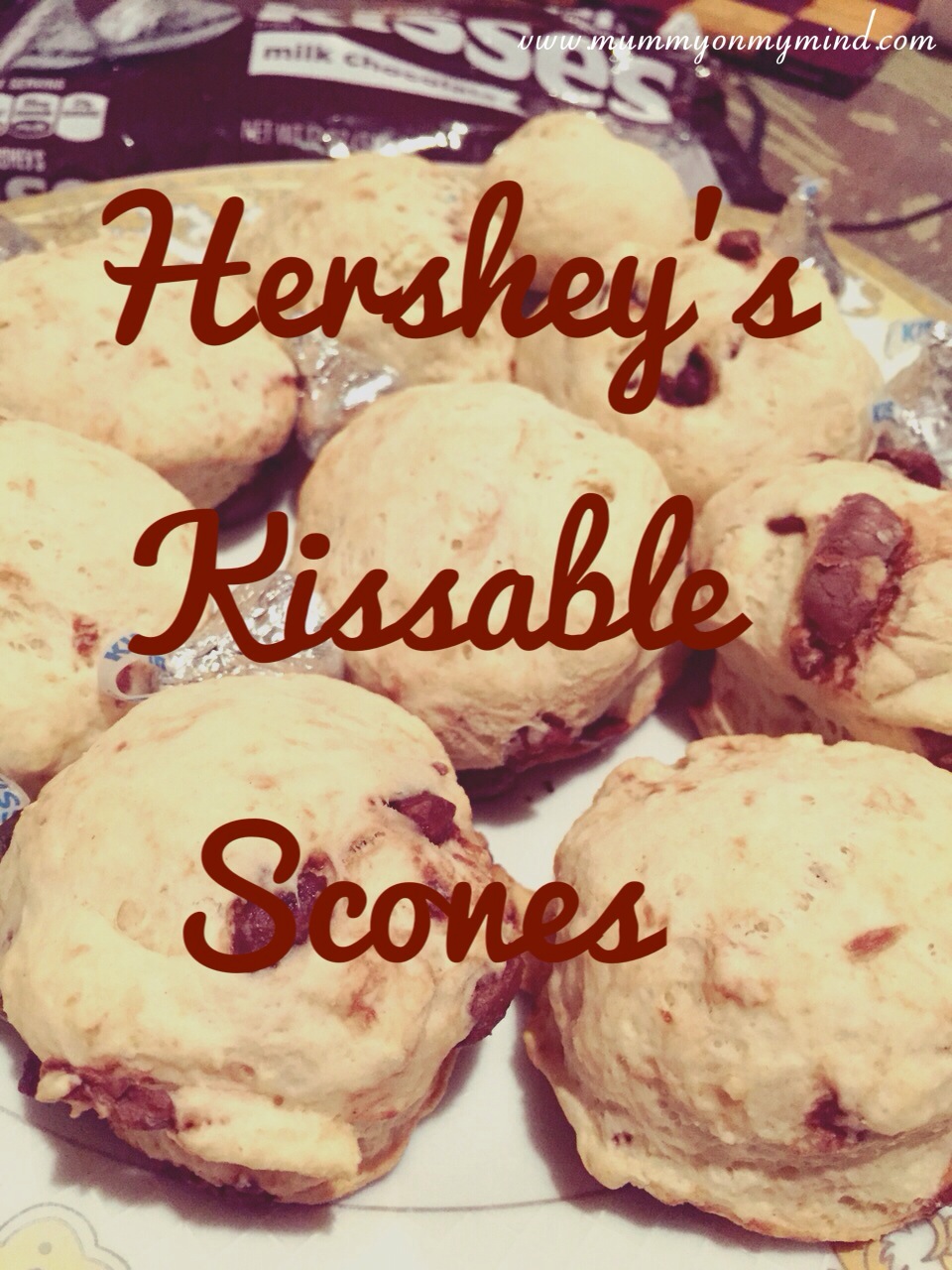Hershey’s Kissable Scones…