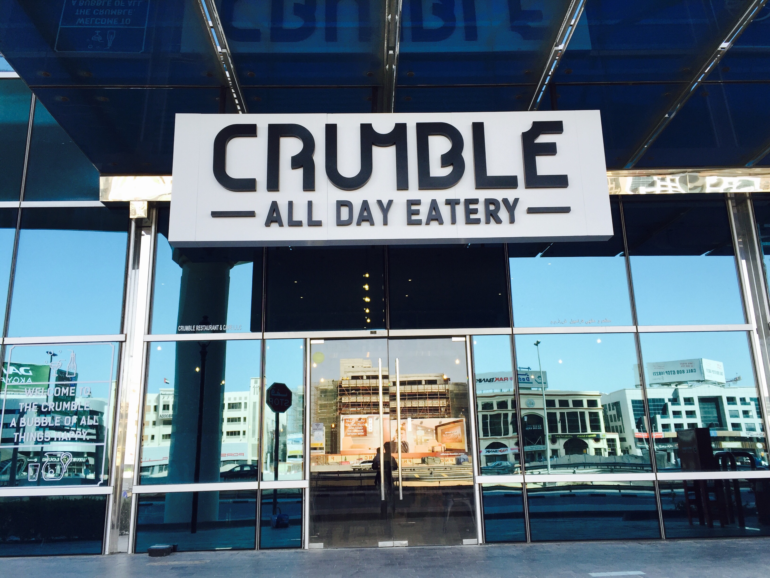 Breakfast at Crumble Cafe…