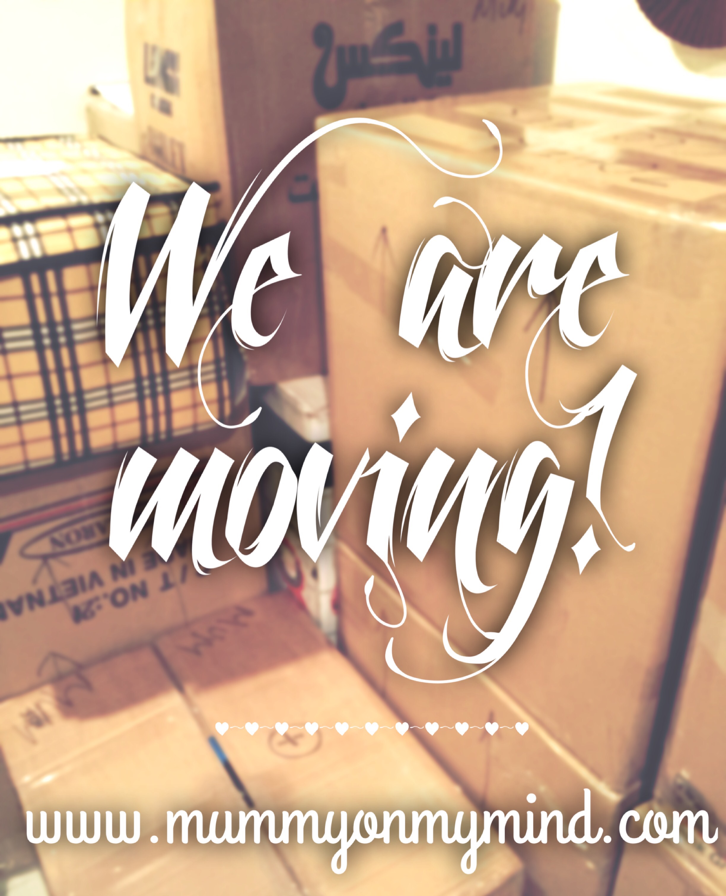 We are Moving…