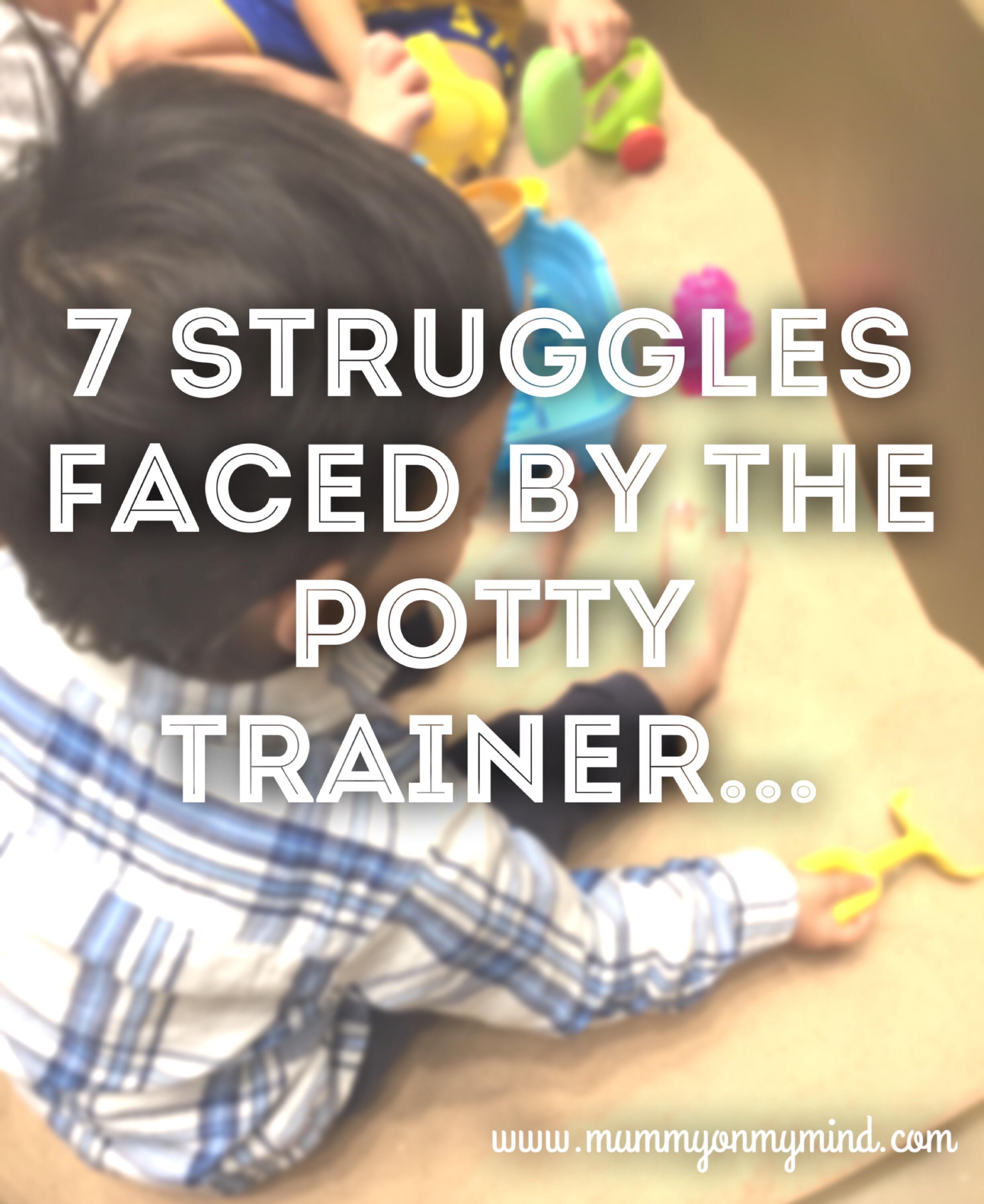 Seven Struggles faced by the Potty Trainer…