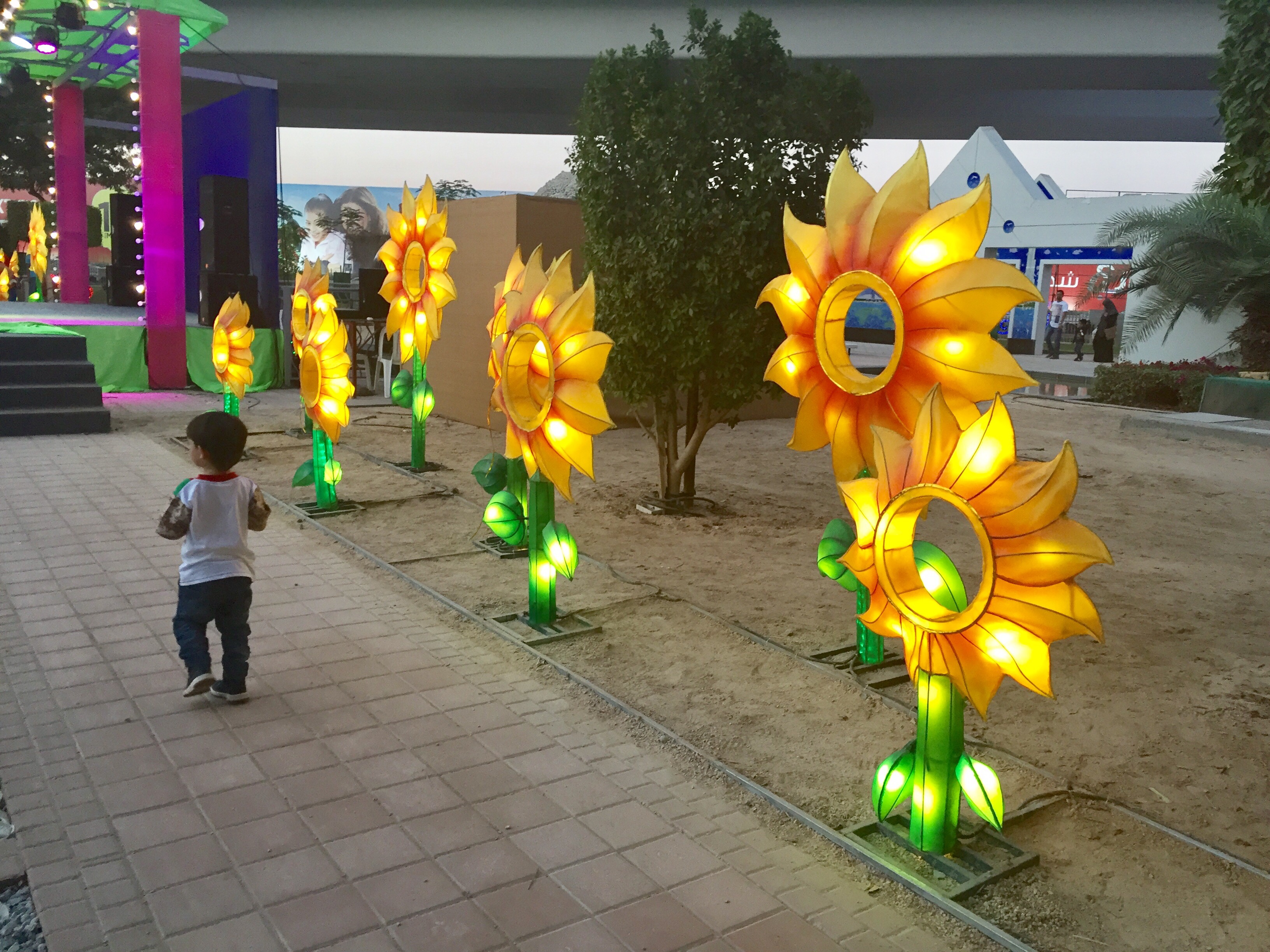 A Family Day Out to Dubai Garden Glow…