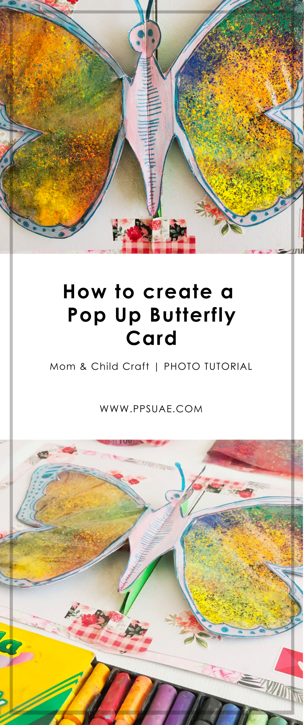 How to create a Pop Up Butterfly Card | Photo Tutorial | Pretty Paper ...